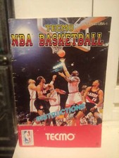 Tecmo NBA Basketball NES Nintendo Game Original 1992 Instruction Manual Booklet