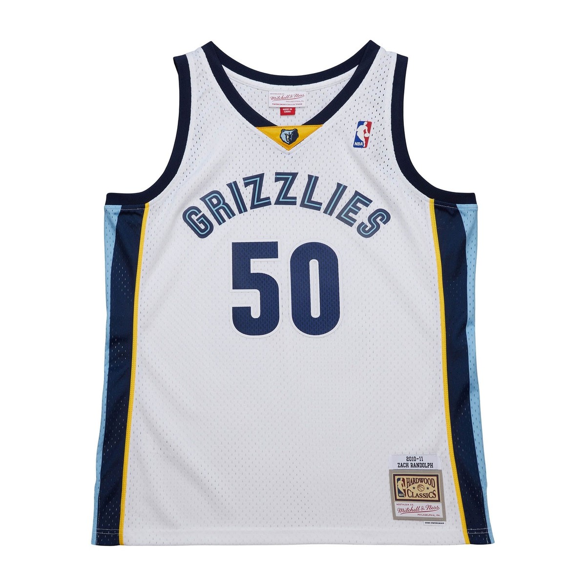Memphis Grizzlies Zach Randolph #50 Mitchell & Ness 2010/11 NBA