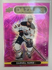 2021-22 Upper Deck Hockey Dazzlers PINK #DZ-20 Darnell Nurse OILERS 1:144