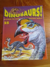 MAGAZINE DINOSAURS NO. 25 DISCOVER GIANTS OF THE PREHISTORIC WORLD * MUST SEE **