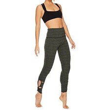Free People Movement 7/8 Revolve Legging - Heathered Green - Sz Small - Flawless