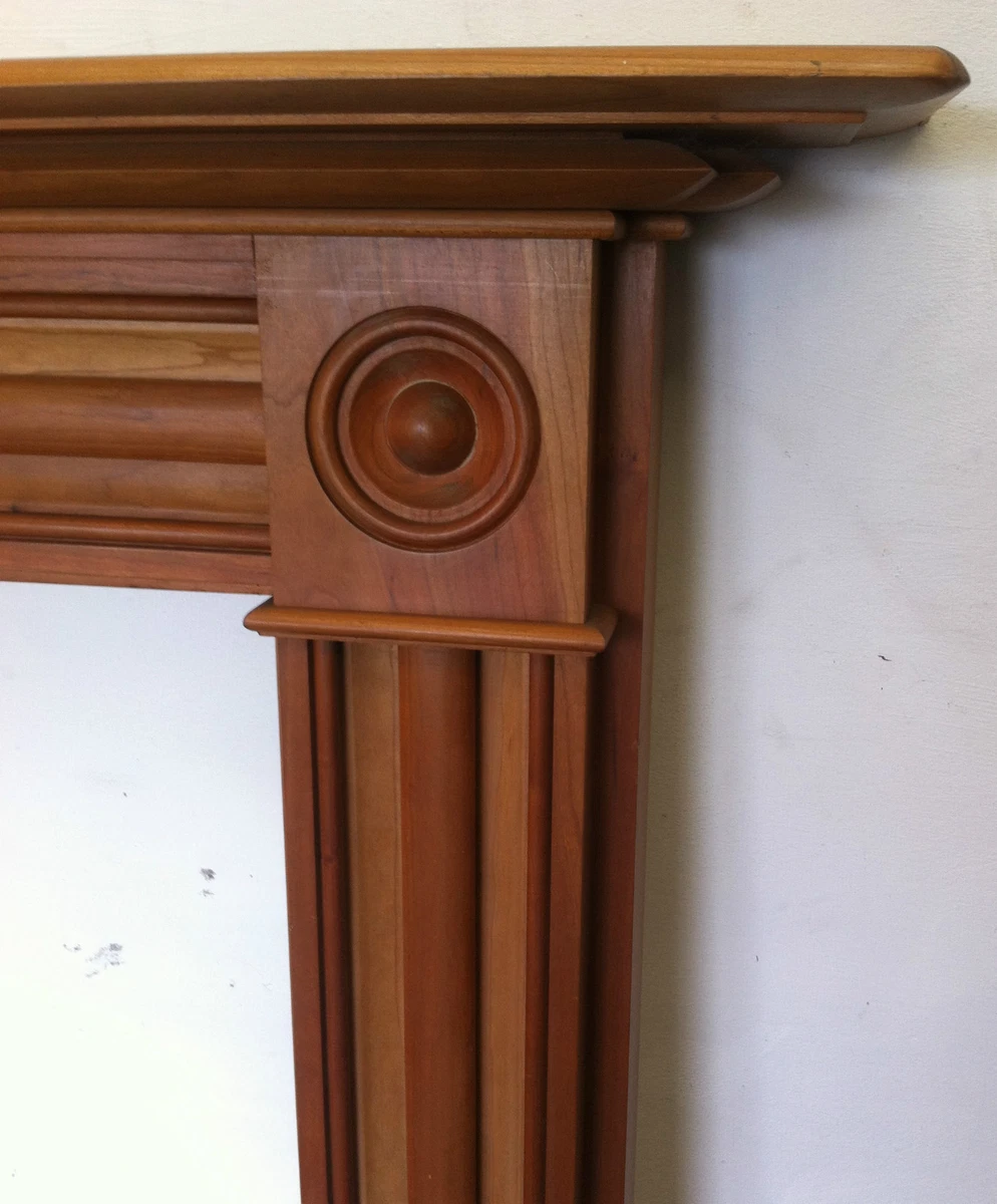 Reclaimed Antique Georgian Style Cherry Wooden Fireplace Surround Mantel  (PK132) | eBay