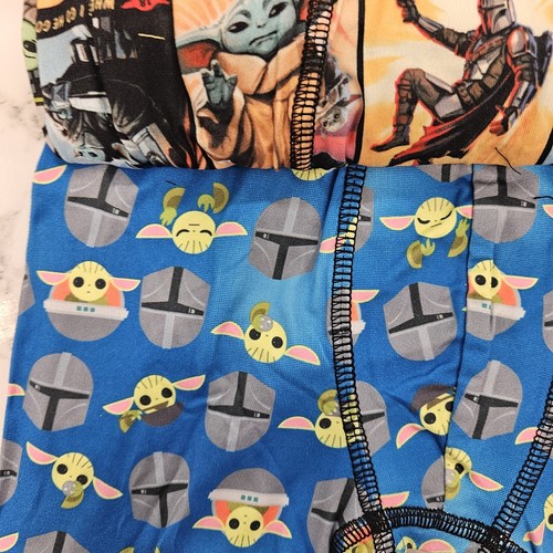 Star Wars The Mandalorian Boys 4 Pack Athletic Boxer Briefs Size Small 6 Stretch - Picture 8 of 12