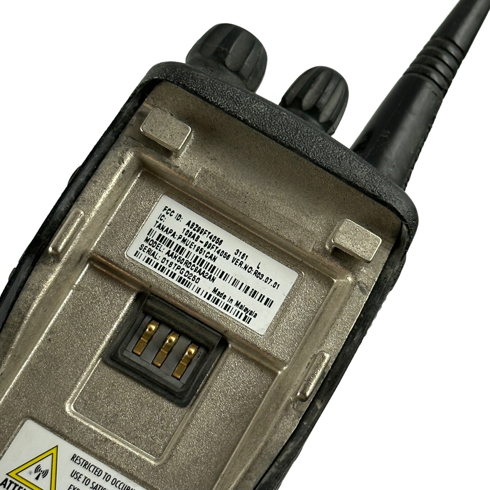 PMLN4553 Alloggiamento Per CP200 CP040 GP3188 GP3688 Walkie - Foto 8