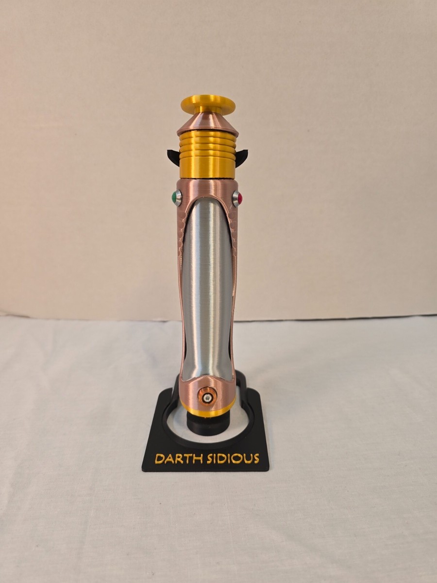 Darth Sidious Inspired Lightsaber Replica+Stand, Star Wars