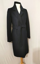 Gianni Feraud Ladies Navy Double Breasted Coat