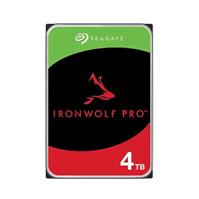 4TB Seagate IronWolf Pro 7200RPM 256MB SATA HDD 3.5'' ST4000NT001 Hard Drives NEW