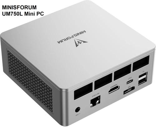 MINISFORUM UM750L AMD Ryzen 5 7545U Mini PC 16G/32G RAM 1TB PCIe SSD-NEW