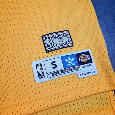 100% Authentic Magic Johnson Vintage Adidas Lakers Jersey Size S