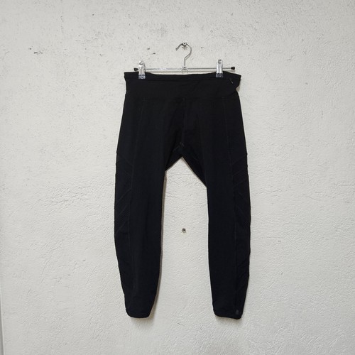Lorna Jane Size S/M Women's Sport Athletic 7/8 Legging Black
