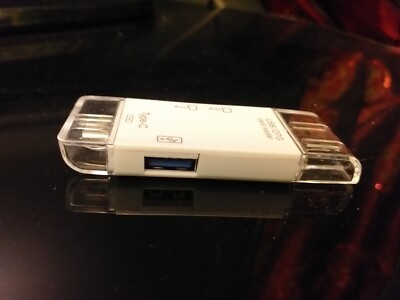 USB Typ C SD TF 3 in 1 Speicher Multifunktion Kartenleser Buchse Adapter