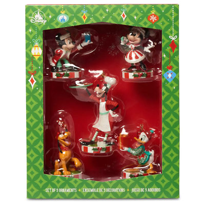 Disney Parks 2023 Santa Mickey Mouse & Friends Sketchbook Ornament