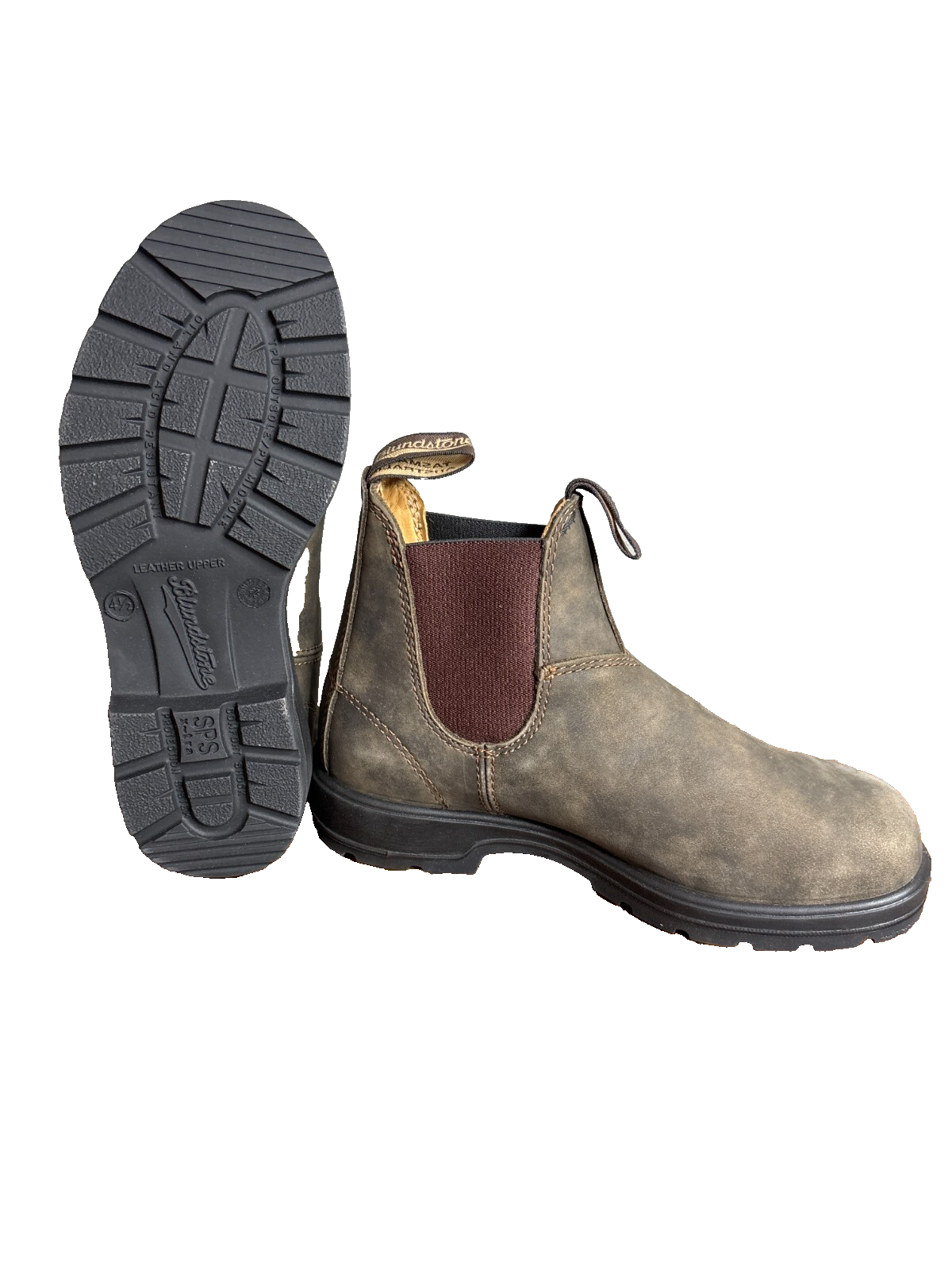 Blundstone Rustic Leather Chelsea Boots for Men and Women in UK US Sizes-image