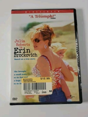 Erin Brockovich (DVD, 2000), Widescreen, Brand New Sealed