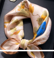 100 Mulberry Silk Scarf Women's Square 53X53CM fashion Printed shawl Scarf new