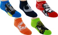 Star Wars No-show Socks, 5 Pack, 6-8.5 on sale Star Wars No-show Socks, 5 Pack, 6-8.5 on sale