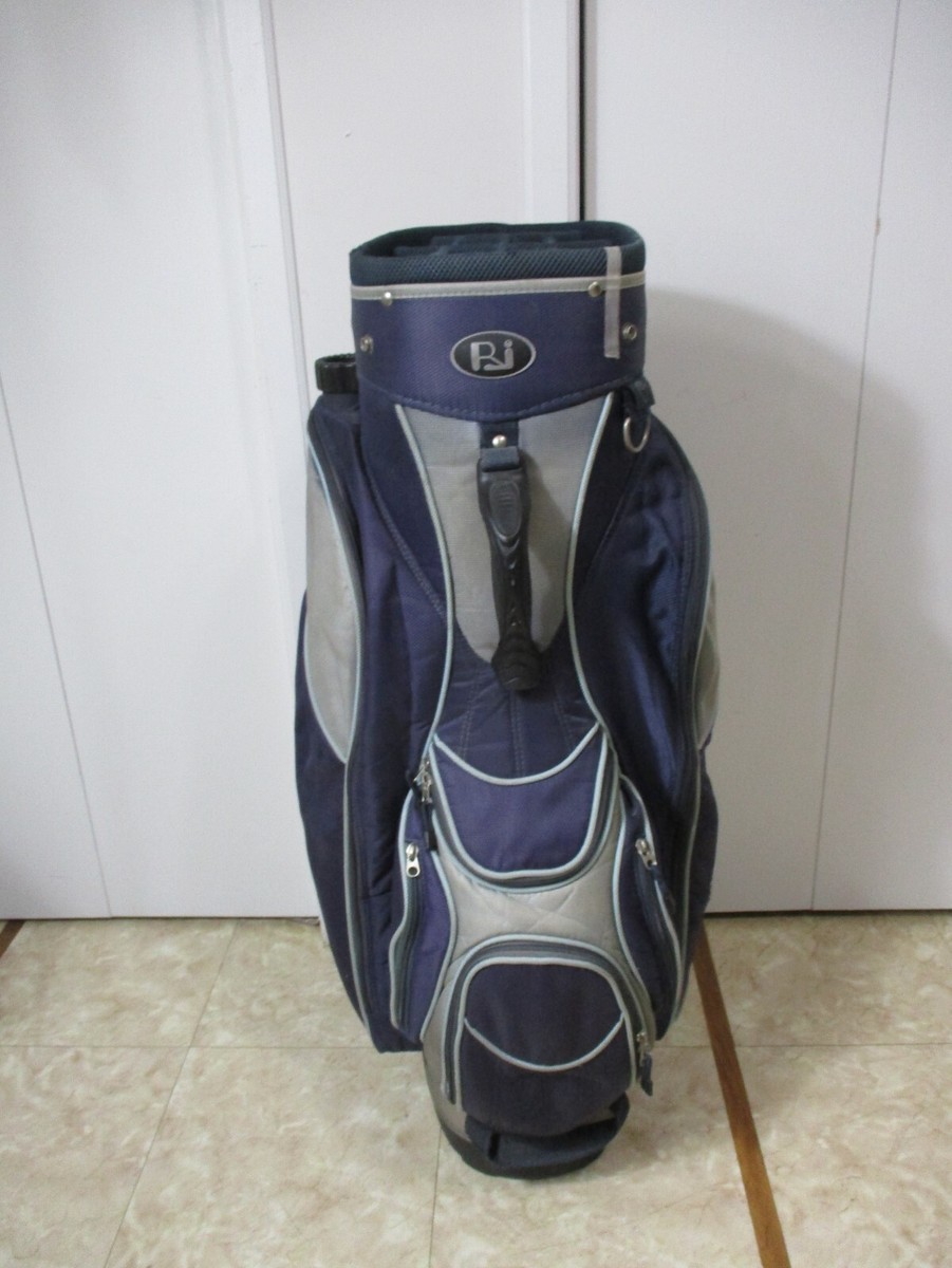 RJ Sports 14 Way Pocket Golfing Cart Caddy Bag BAG IS IN GREAT SHAPE
