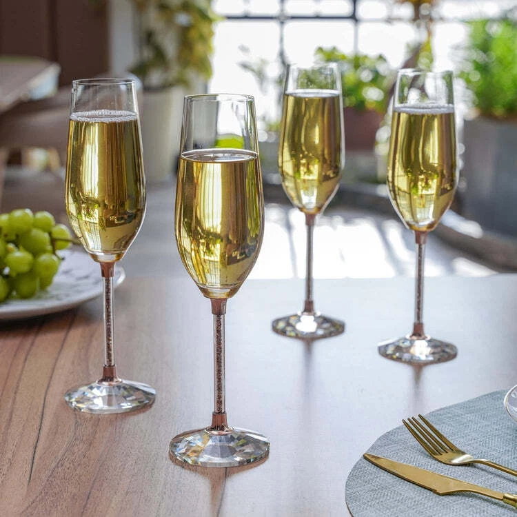 Champagne glasses best sale set of 4