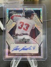 2021 LEAF FLASH JESSE FRANKLIN V NAVY BLUE AUTOGRAPH /99