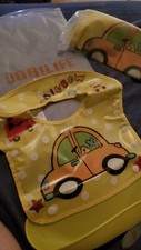Boys Bibs With Catch All Tray