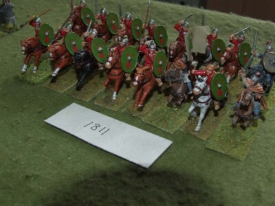 25mm DARK AGE / GENERIC - 16 CAVALRY - (1811)