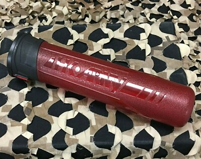 #ad NEW HK Army 165 Round Push Button Paintball Pod Red Black Black $11.95