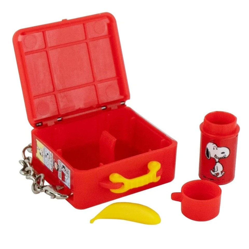 World's Smallest Peanuts Mini-Lunchbox w/ Thermos Keychain Super ...