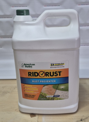 RR1 Rid O' Rust 2X Concentration Stain Preventer, 2.5-Gallon Bottle