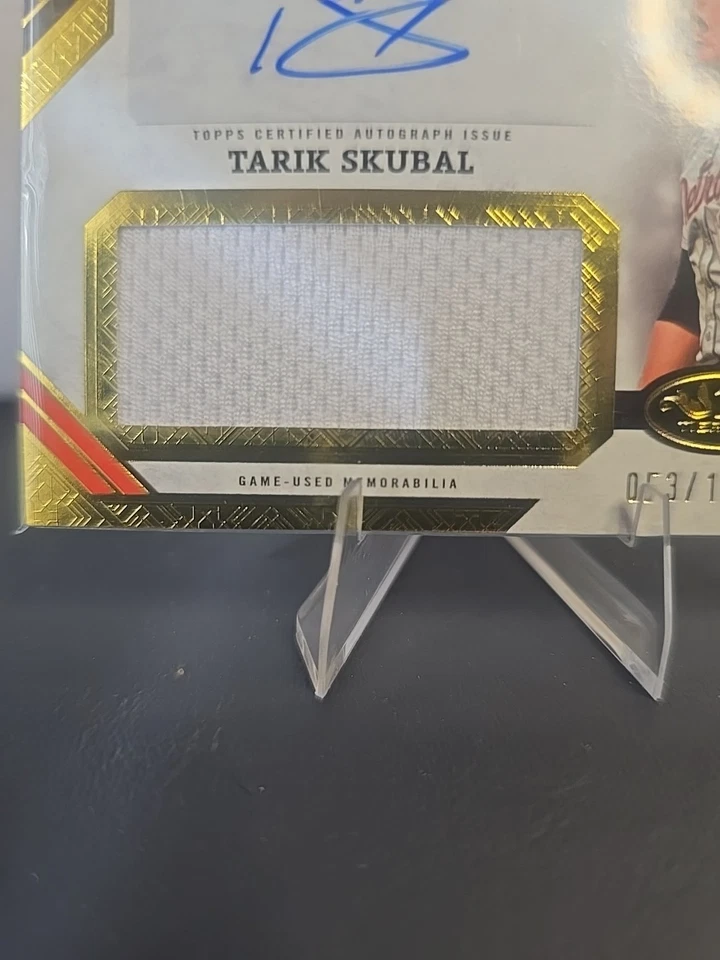 Tarik Skubal Gold 2025 Tier One Autographed ARJ-TS 53/199 - Image 3 of 4