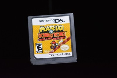 Mario vs Donkey Kong Mini-Land Mayhem Nintendo DS Game Cart Only USA Authentic!!