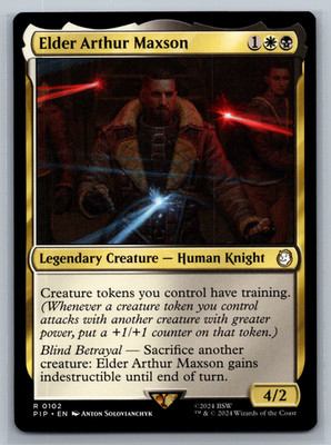 Elder Arthur Maxson R 0102 Universes Beyond: Fallout Regular