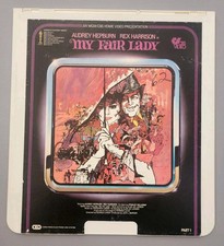 My Fair Lady 1964 MGM/CBS Video VideoDisc CED 1981 Audrey Hepburn