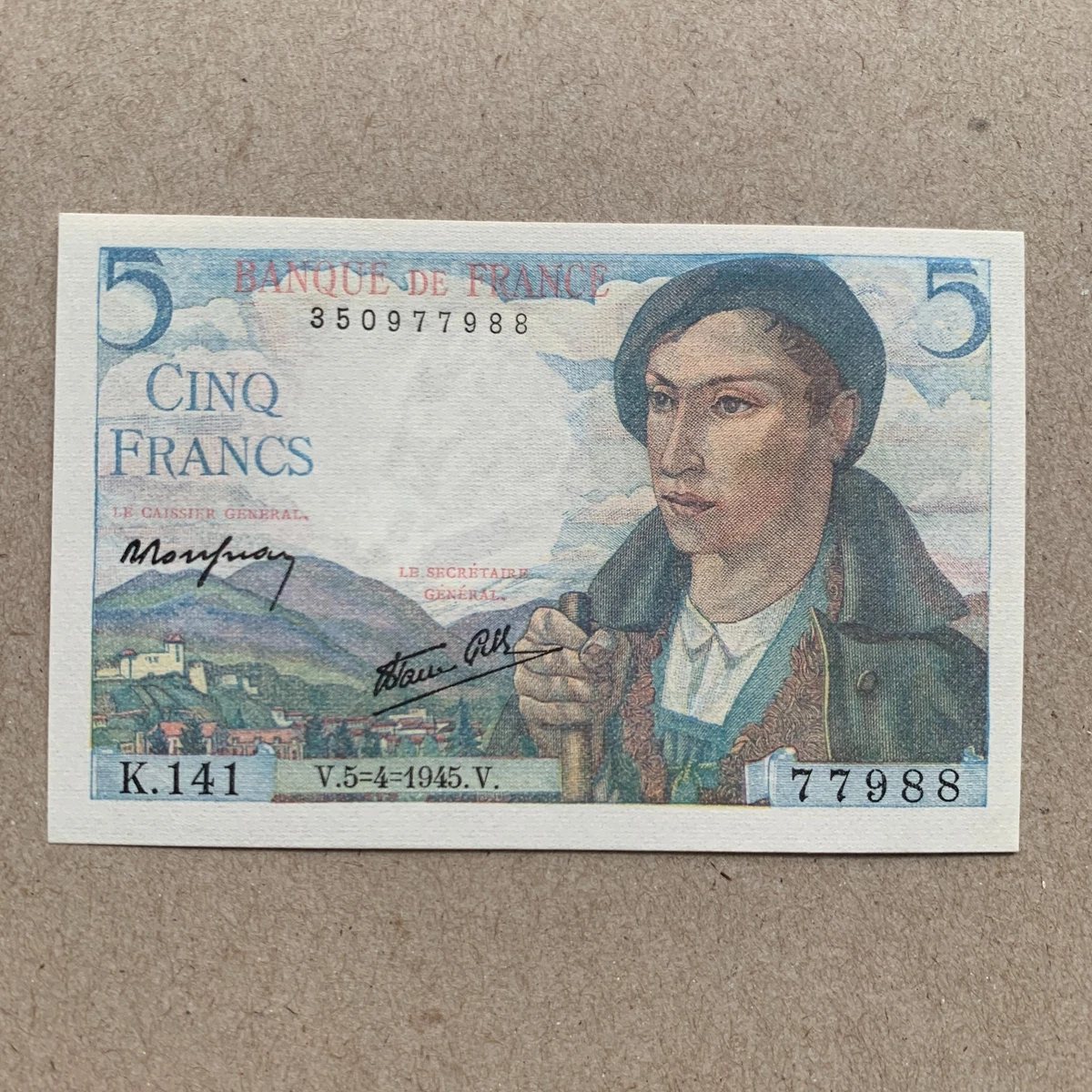 25+ 1945 Year Banknote French Paper Money for sale | Updated Oct 2026