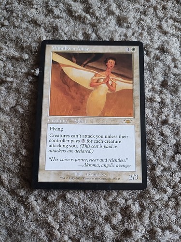 MTG Windborn Muse Legions Regular, See Desc
