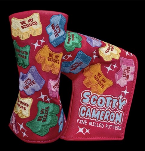 Scotty Cameron Candy Dog Headcover Valentines Day New! 2025 Limited Edition