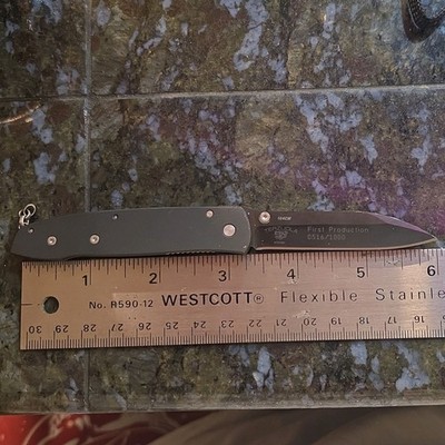 Benchmade 450 Park Ave 1st Production Terzuola Designed Knife Discontinued 