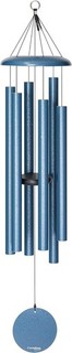 Corinthian Bells 44" Sky Blue Wind Chime for Patio Backyard Garden For Auction