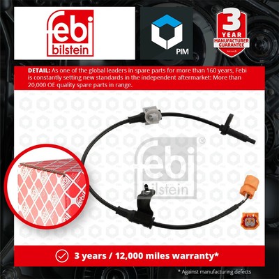 ABS Sensor fits HONDA ACCORD CL9, CM2 2.4 Rear Left 03 to 08 Wheel Speed Febi