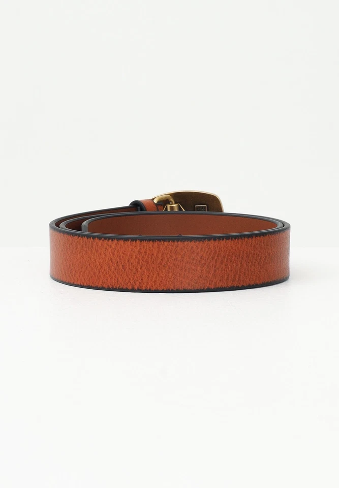 DSQUARED2 Cinture Donna Marrone  Cintura con fibbia logo Autunno inverno 2025/26 - Imagen 2 de 4