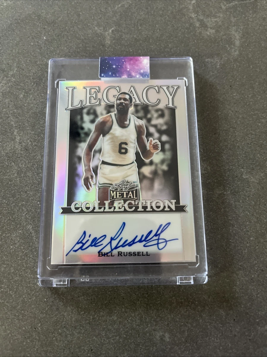 Bill Russell Basketball Serial Numbered Sports Trading Cards