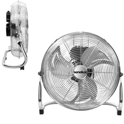Senelux Chrom Bodenventilator 12'', 16'', 20'' A bewertet getestet