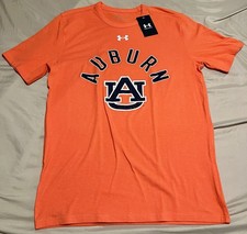 Auburn Under Armour orange T-shirt Unisex New With Tags Medium