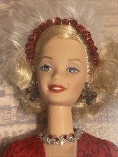 New Vtg Mattel 1997 Barbie as Marilyn Monroe - Gentlemen Prefer Blondes - 17452