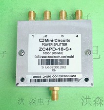 1pc ZC4PD-18-S+ 1000-1800MHz 4-way RF power splitter *hh