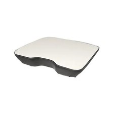 Seat Cushion Bottom - Vinyl White with Black Sides