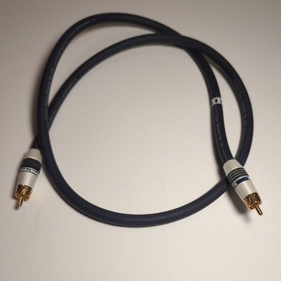 Monster Datalink IDL100 COAX Coaxial Digital RCA Cable 3.2 ft 1M Gold plated 