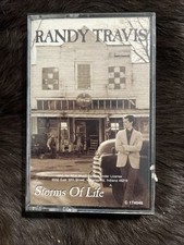 Randy Travis Storms of Life 1986 Cassette Tape Tested