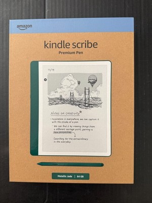 Notebook Amazon New Kindle Scribe METALLIC JADE 64 GB Con Penna Premium - Foto 4