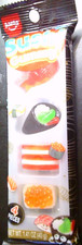 NEW 3 pc SUSHI theme gummy candy set