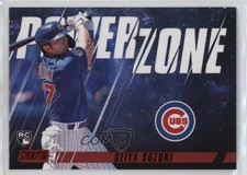 2022 Topps Stadium Club Power Zone Red Seiya Suzuki #PZ-22 0gy1